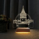 Sevgii Hediyesi Galata Kulesi Tasarımlı 3d Gece Lambası
