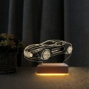 AstonMartin Spor Araba 3d Gece Lambası Doğum Günü Hediye