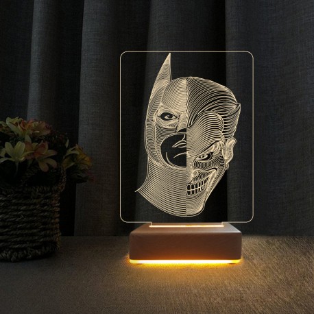 3d Dekoratif Masa Lambası Çocuk Odası Yunus Gece Lambası