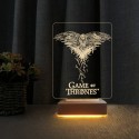 Game Of Thrones Hayranlarına Hediyelik Gece Lambası